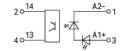 Solid-State-Relaismodul 2042-7204 DC 24 V 0,1 A 10 mm