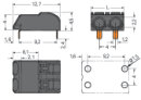 THR-Leiterplattenklemme 2060-1471 1-polig 0,75 mm²...