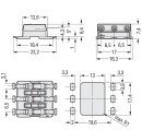 SMD-Through-Board-Leiterplattenklemme 2070-453 3-polig...