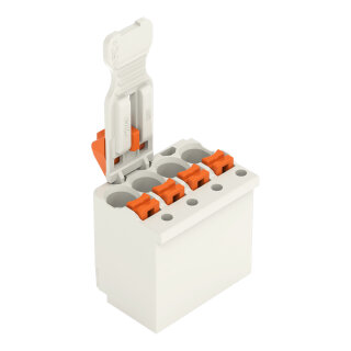 1-Leiter-Federleiste 2091-1103 Push-in CAGE CLAMP 3-polig 1,5 mm²