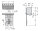 1-Leiter-Federleiste 2091-1104 Push-in CAGE CLAMP 4-polig 1,5 mm²