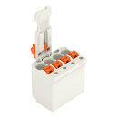 1-Leiter-Federleiste 2091-1106 Push-in CAGE CLAMP 6-polig...