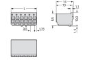 1-Leiter-Federleiste 2091-1122 Push-in CAGE CLAMP 1,5...