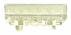 Adapter transparent Polycarbonat 209-126 für Installationsschalterprogramme