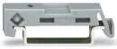 Montageadapter 209-137 Endklammer 6,5 mm breit grau