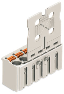 1-Leiter-Federleiste 2092-1103 Push-in CAGE CLAMP 2,5 mm² 3-polig