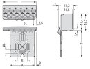 1-Leiter-Federleiste 2092-1108 8-polig Push-in CAGE CLAMP...