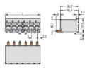 1-Leiter-THT-Federleiste 2092-1173 3-polig 2,5 mm²...