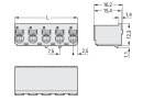 1-Leiter-Federleiste 2092-3122 Push-in CAGE CLAMP 2,5...