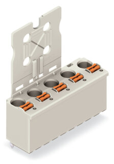 1-Leiter-THT-Federleiste 2092-3154 4-polig Push-in CAGE CLAMP gerade